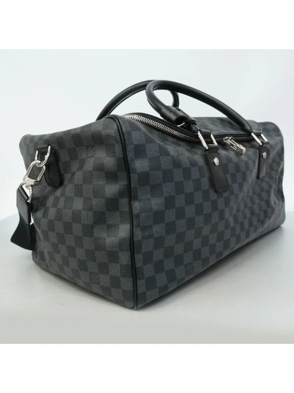 Louis Vuitton Boston Bag Damier Graphite Roadster 50 Black